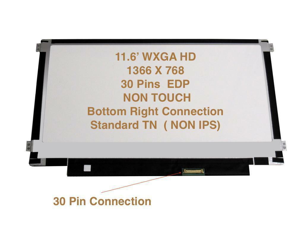 For HP CHROMEBOOK 11A-NB LED LCD screen NT116WHM-N21 V8.0 11.6"HD L99858-001 new
