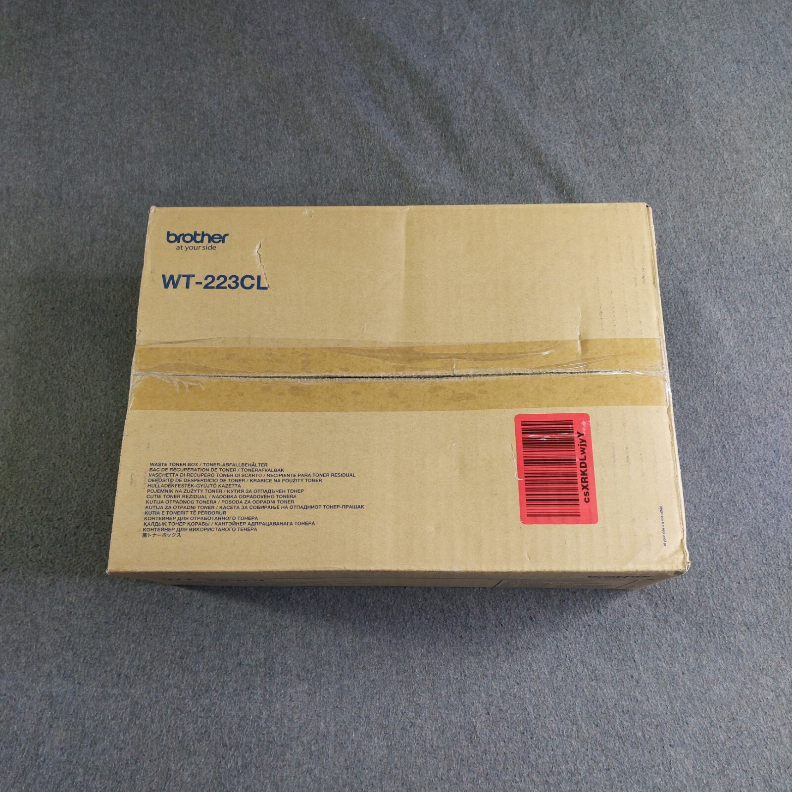 New Genuine Brother WT-223CL Waste Toner Box 50000 Page-Yield Fast Ship