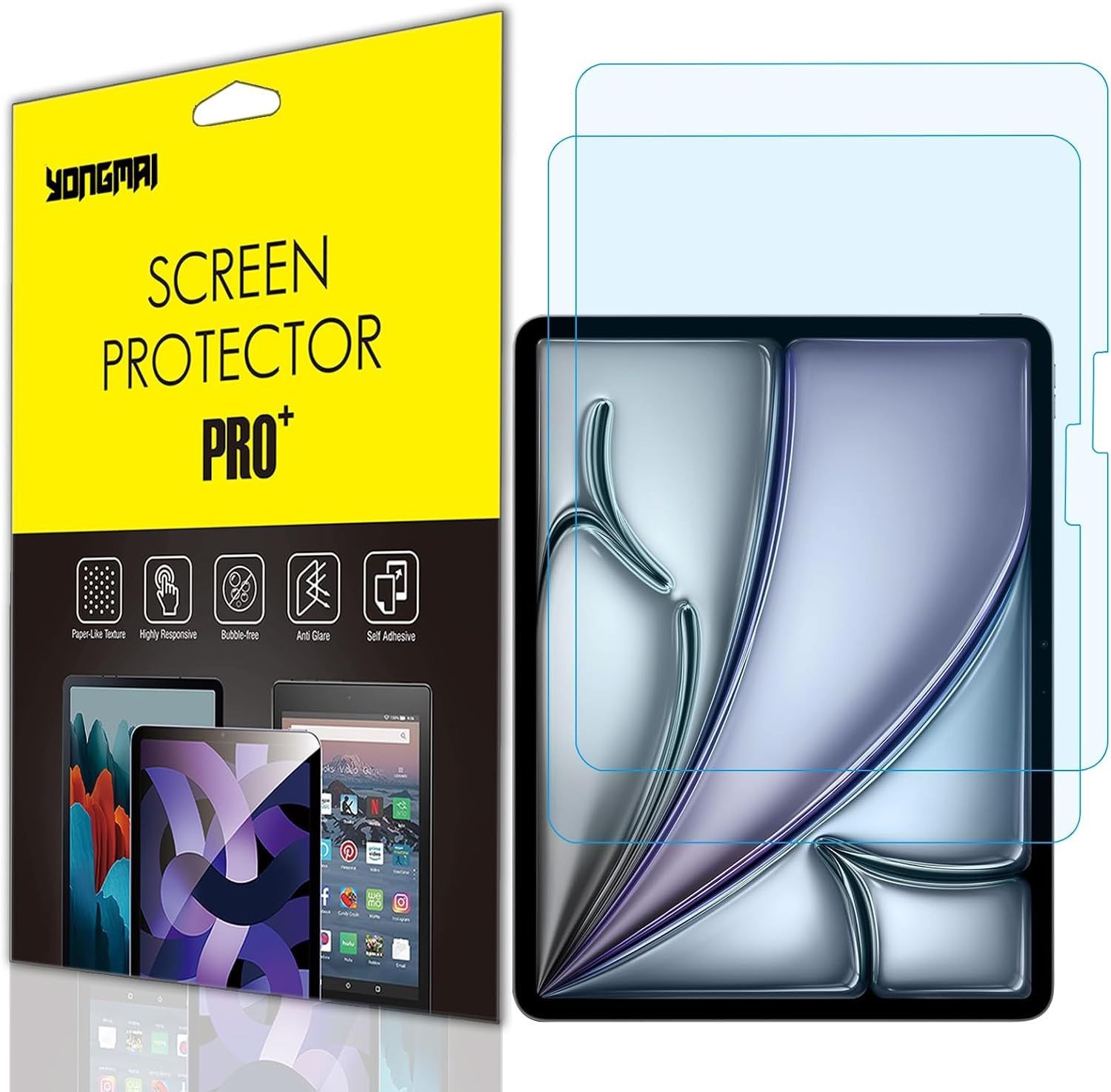 2pcs Blue Light Blocking Screen Protector for iPad Air 13" M4/M3/M2