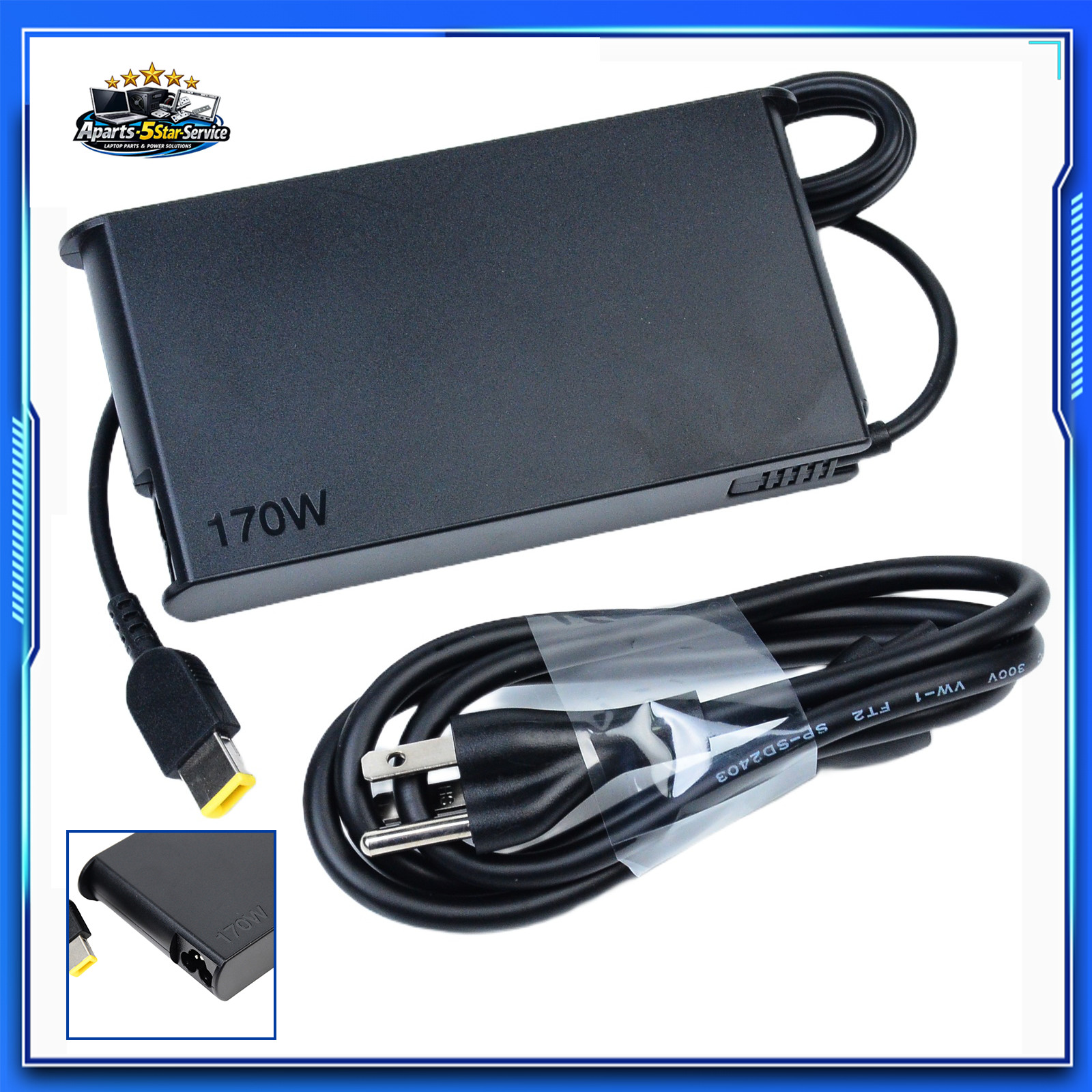 for Lenovo SLIM 170W 20V AC Adapter ADL170SDC2A/ADL170SCC2A 02DL137