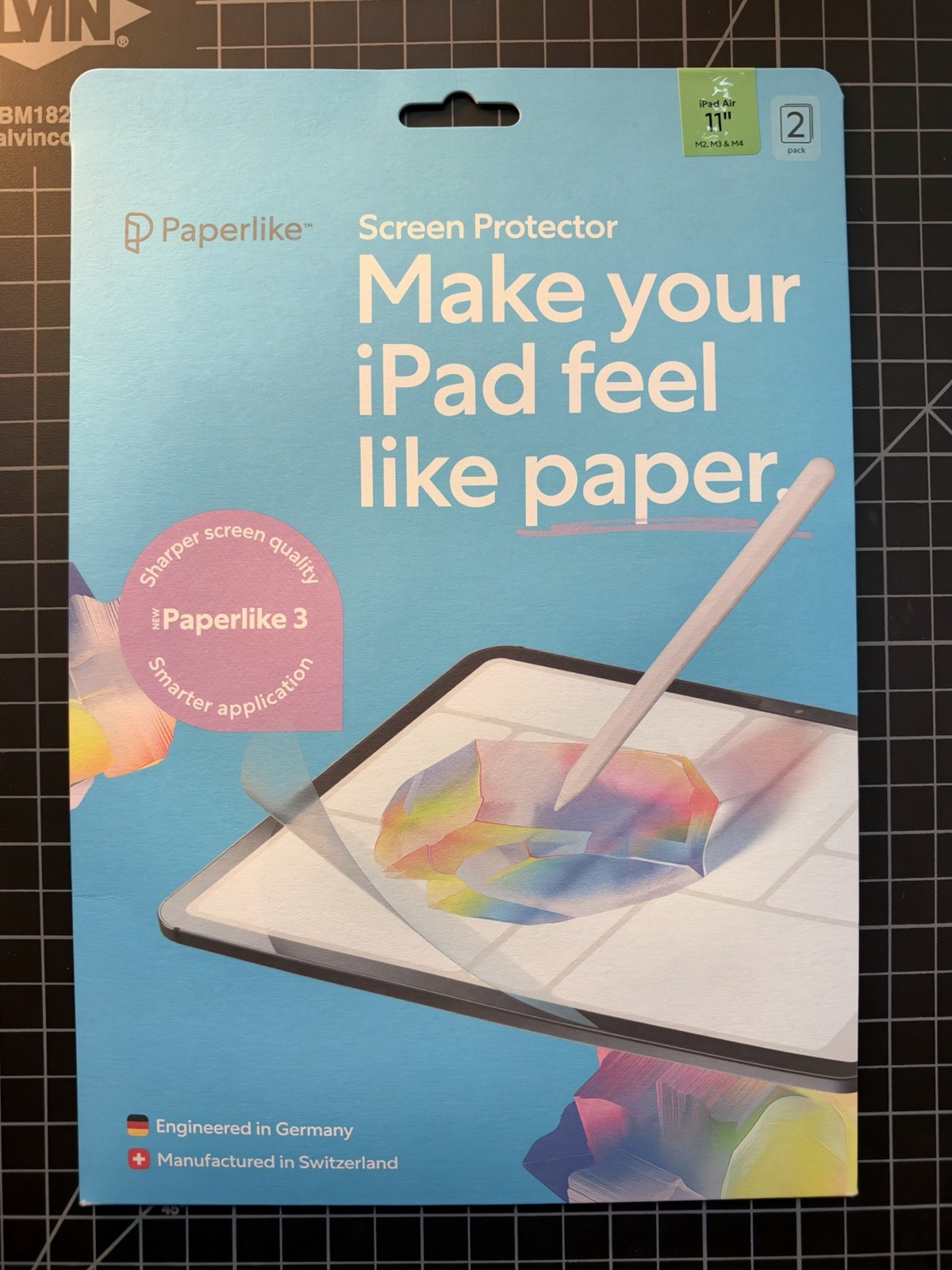 Paperlike iPad Screen Protector iPad Air 11” M2 M3 M4