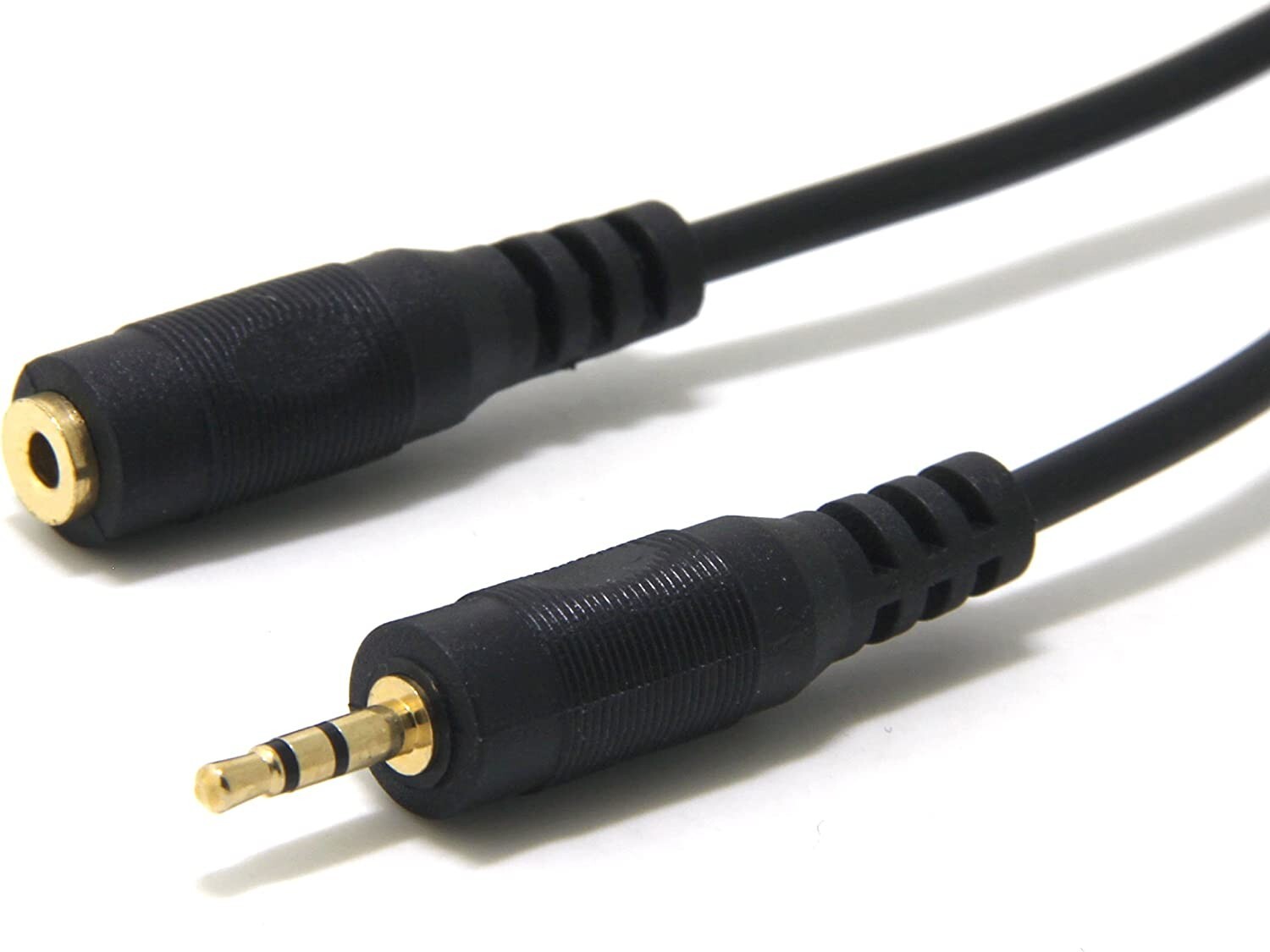 15' ft 3.5mm 1/8" M-F Stereo Headphone Extension Audio Sound Cable Wire VWLTW