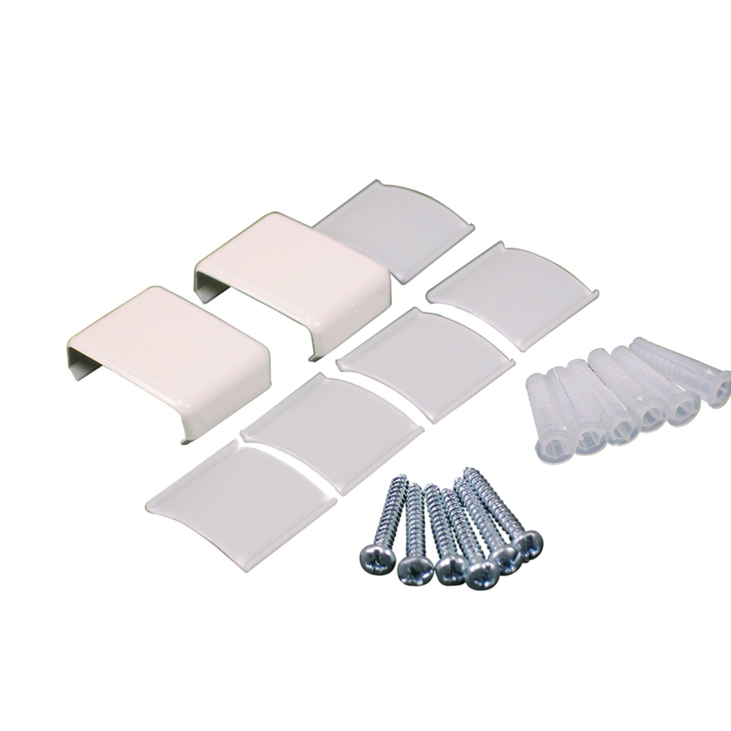 Legrand Wiremold NM9-10 Nonmetallic Plastic Raceway for 7 Pack, White 