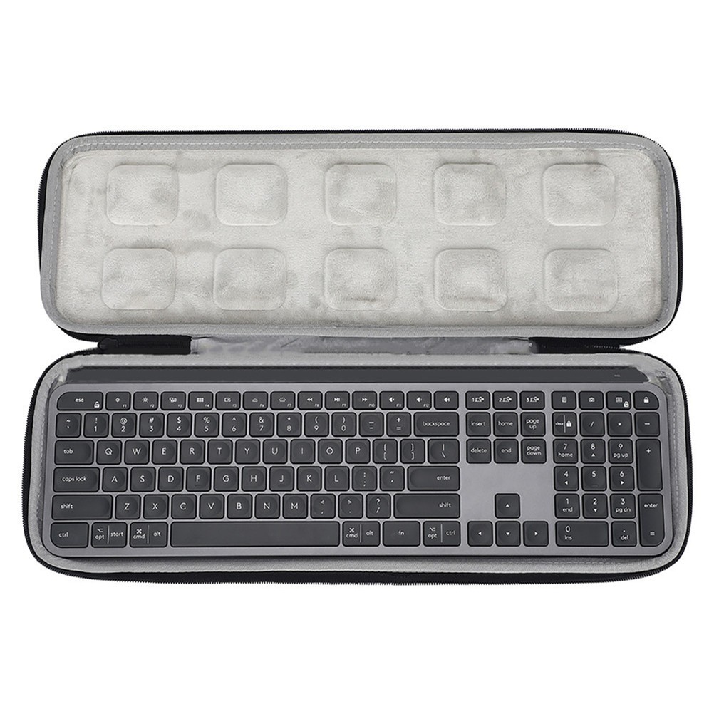 Reusable Plastic Keyboard Case Protective Cover Shockproof Waterproof Black