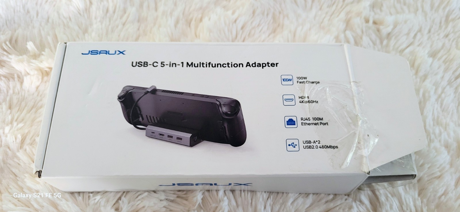 JSAUX USB-C 5-In-1 Multifunction Adapter HB0602 OBO