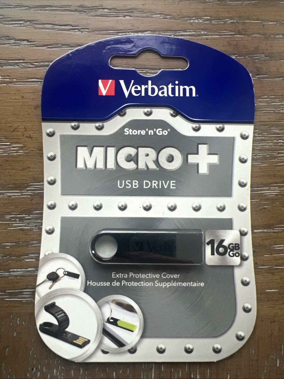 Verbatim Store’n’Go Micro+ USB Drive 16GB NEW  