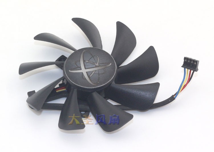 For XFX HD7950 HD7970 85mm Diameter FD9015U12S Graphics Card Fan