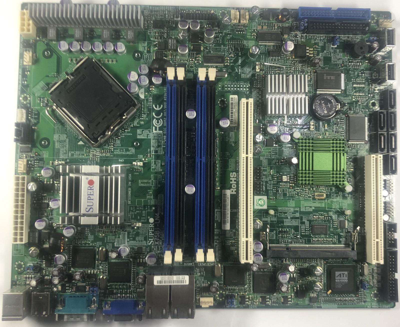 SuperMicro X7SBi-LN4 Server Motherboard