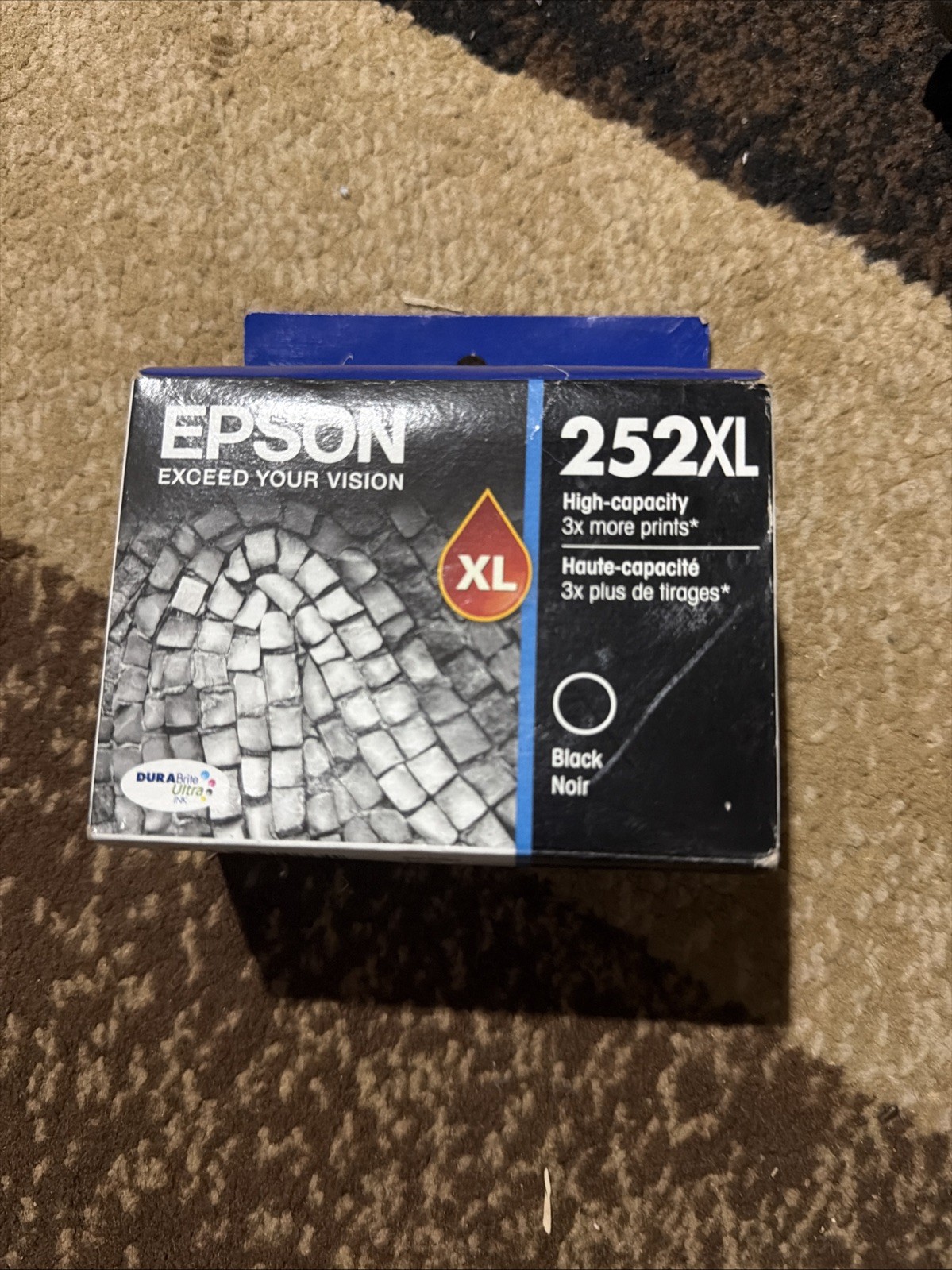 Epson T252xl120 DURABrite Ultra Black High Capacity Cartridge Ink