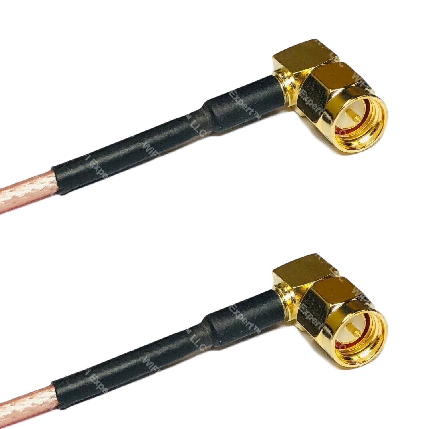 50 x 12 INCH SMA MALE ANGLE to SMA MALE ANGLE RG316 High Quality