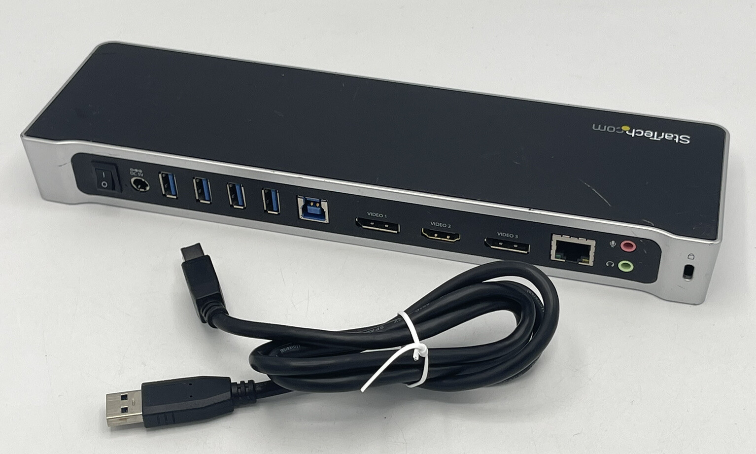 StarTech.com USB3DOCKH2DP USB 3.0 Docking Station *No Power Adaprer**