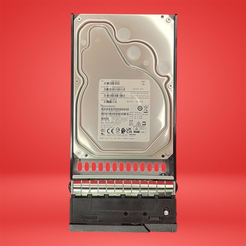 NetApp 400 GB 7.2K RPM 3.5" NL-SAS Internal Desktop Drive