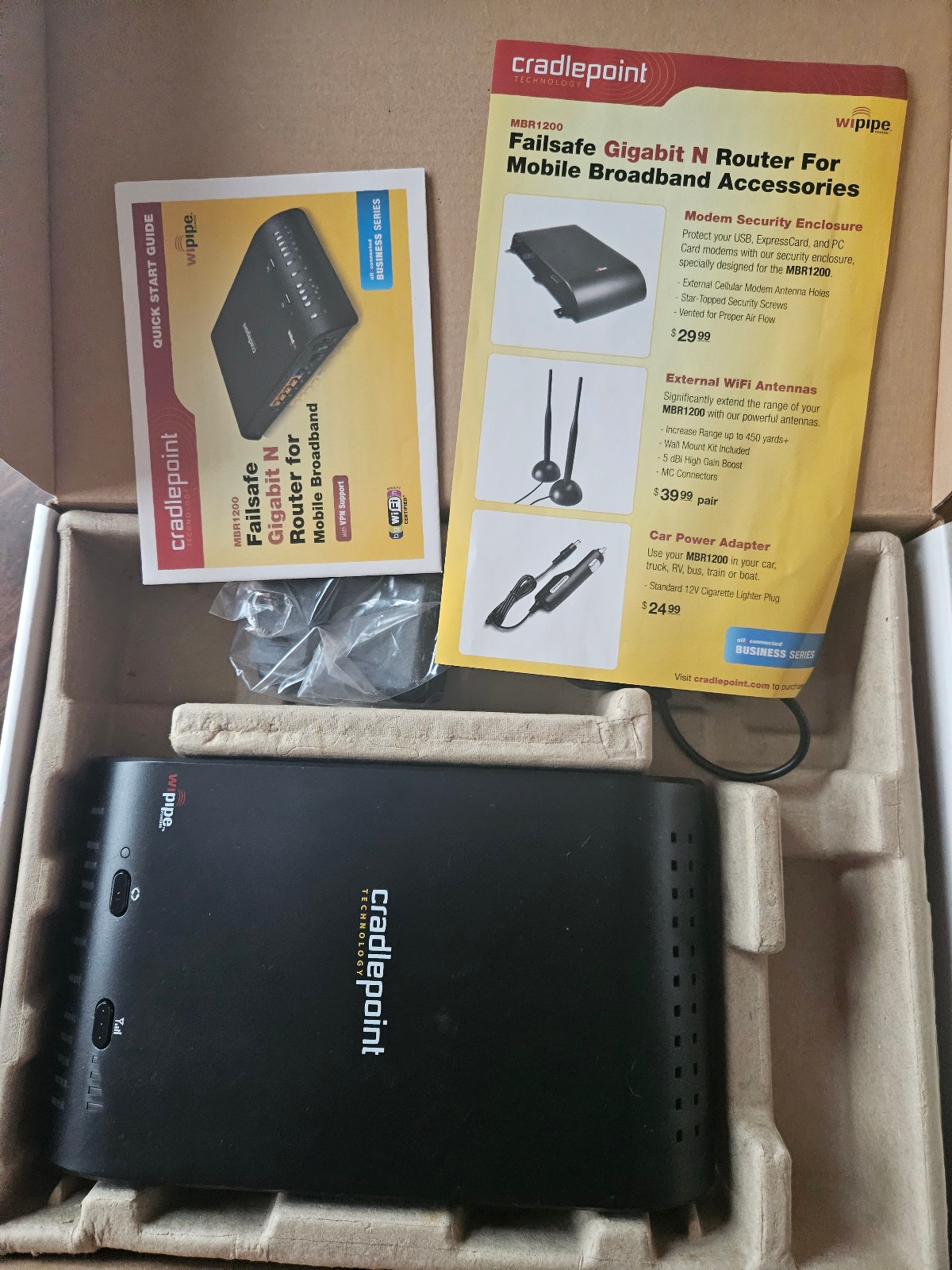 Cradlepoint MBR1200 NEW in Box Wireless Router