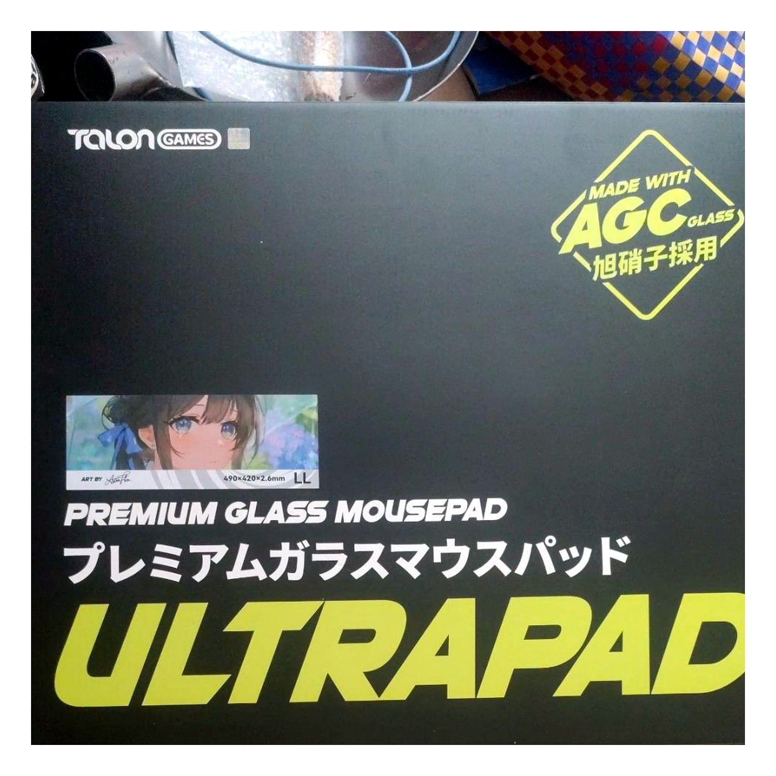 TALONGAMES ULTRAPAD P2 Nagisa Glass Gaming Mouse Pad Speed Type Japan Import NEW