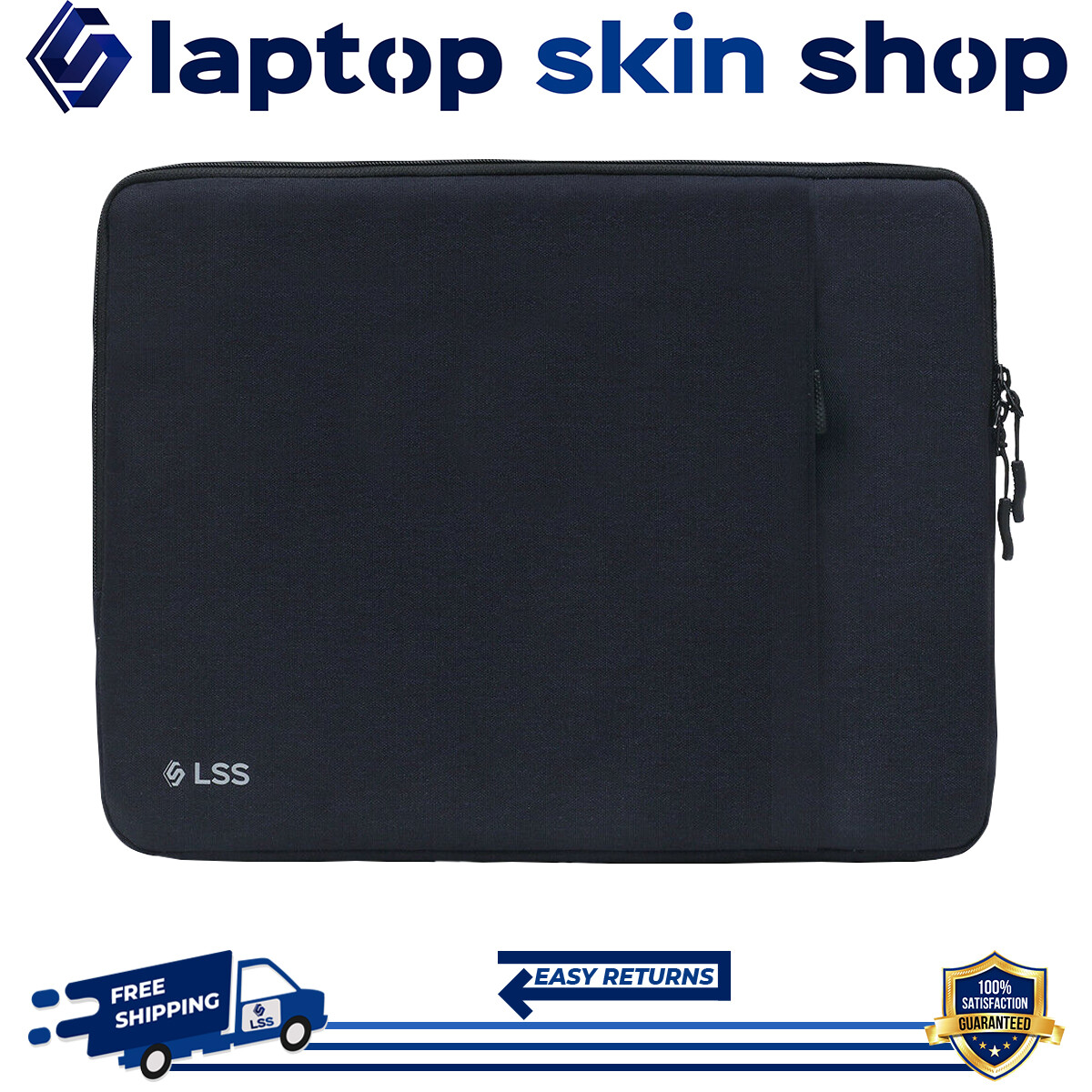 Laptop Sleeve Case Carry Bag Protective Shockproof Handbag 13-13.5 Inch Black