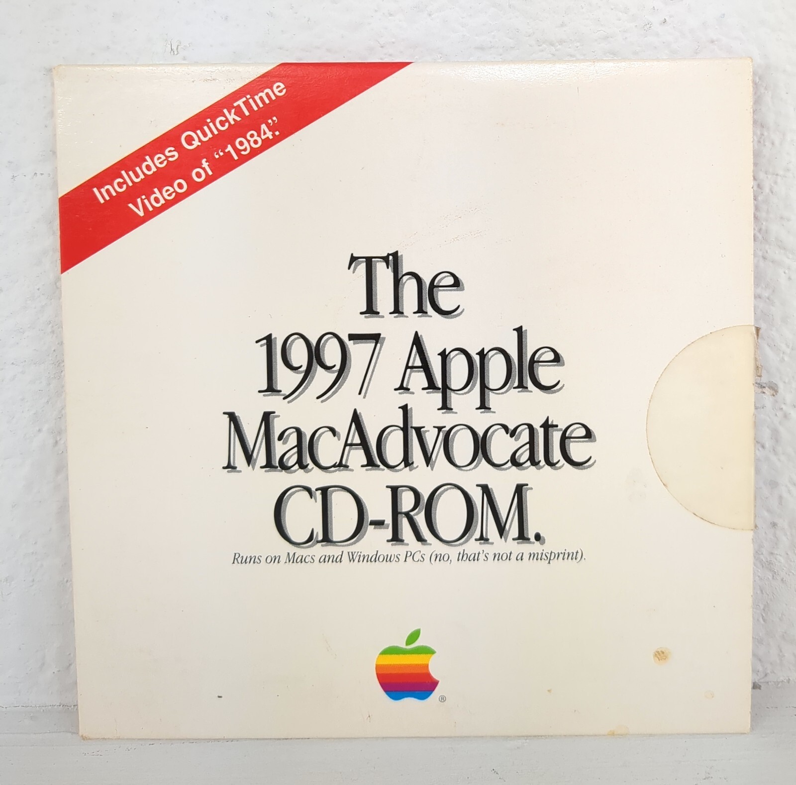Vintage The 1997 Apple MacAdvocate CD-ROM - CASE ONLY