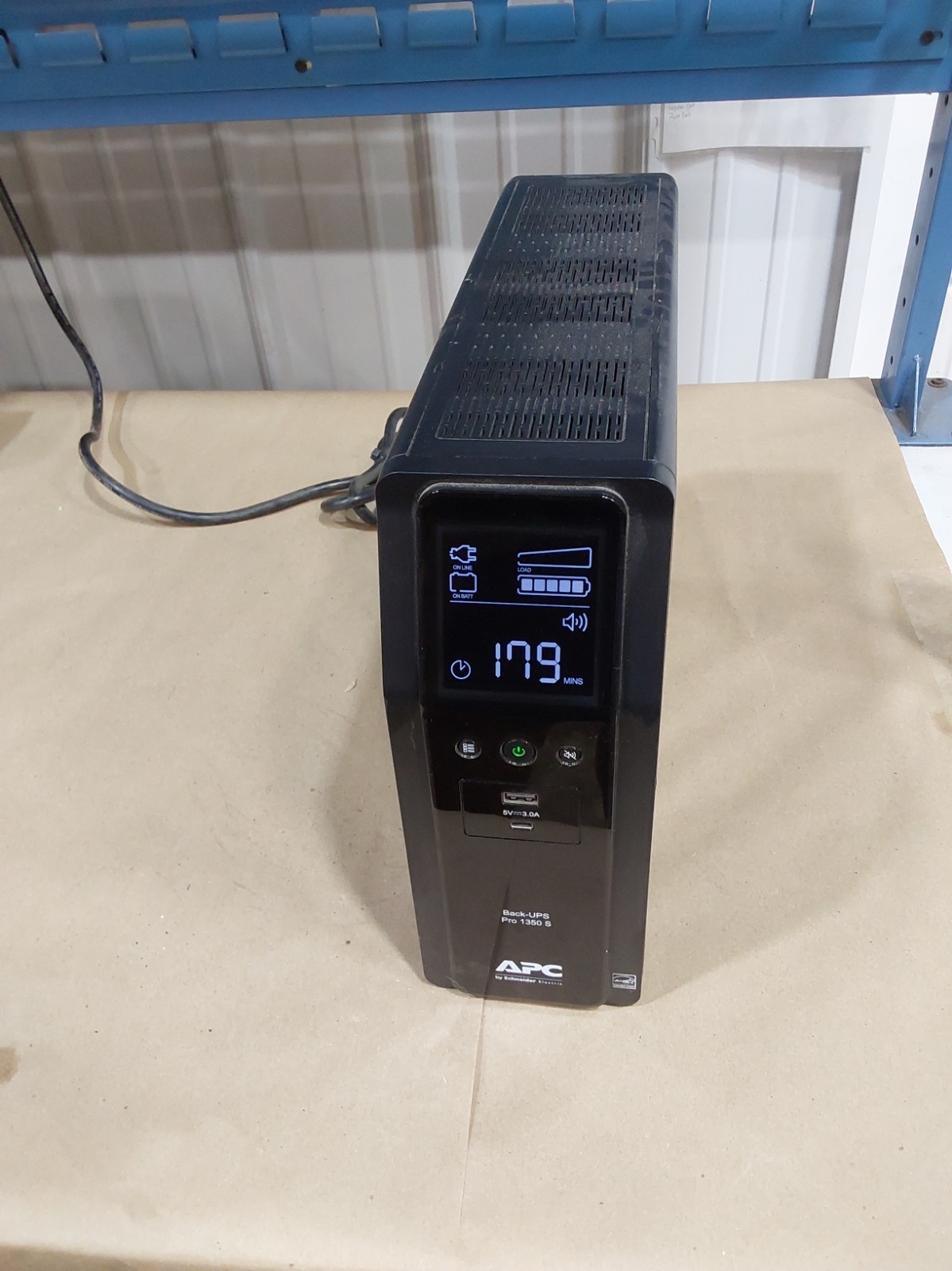 APC Back-UPS Pro 1350 S Uninterruptible Power Supply NO BATTERY