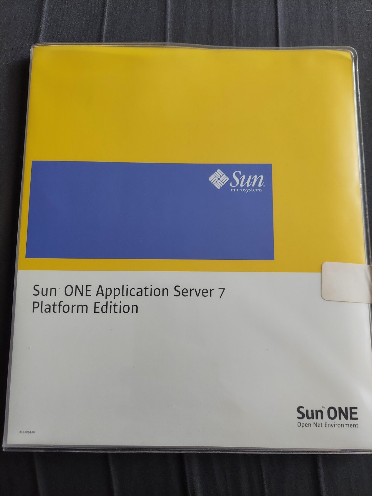Sun Microsystems ONE Application Server 7 Platform Edition Dev kit folder + Key
