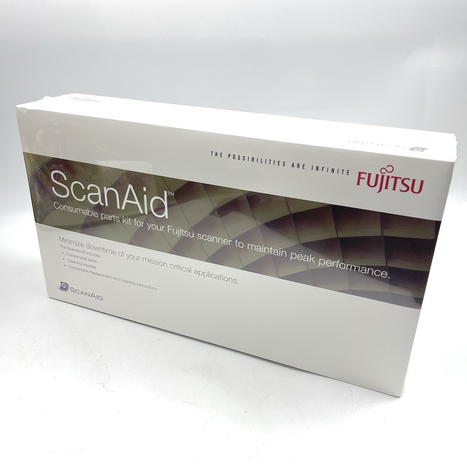 Fujitsu ScanAid - CG01000-524801 Cleaning Kit - New Sealed
