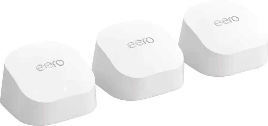 eero 6+ Plus mesh Dual Band wifi system Covers up to 4,500 sq. ft. (3-pack)