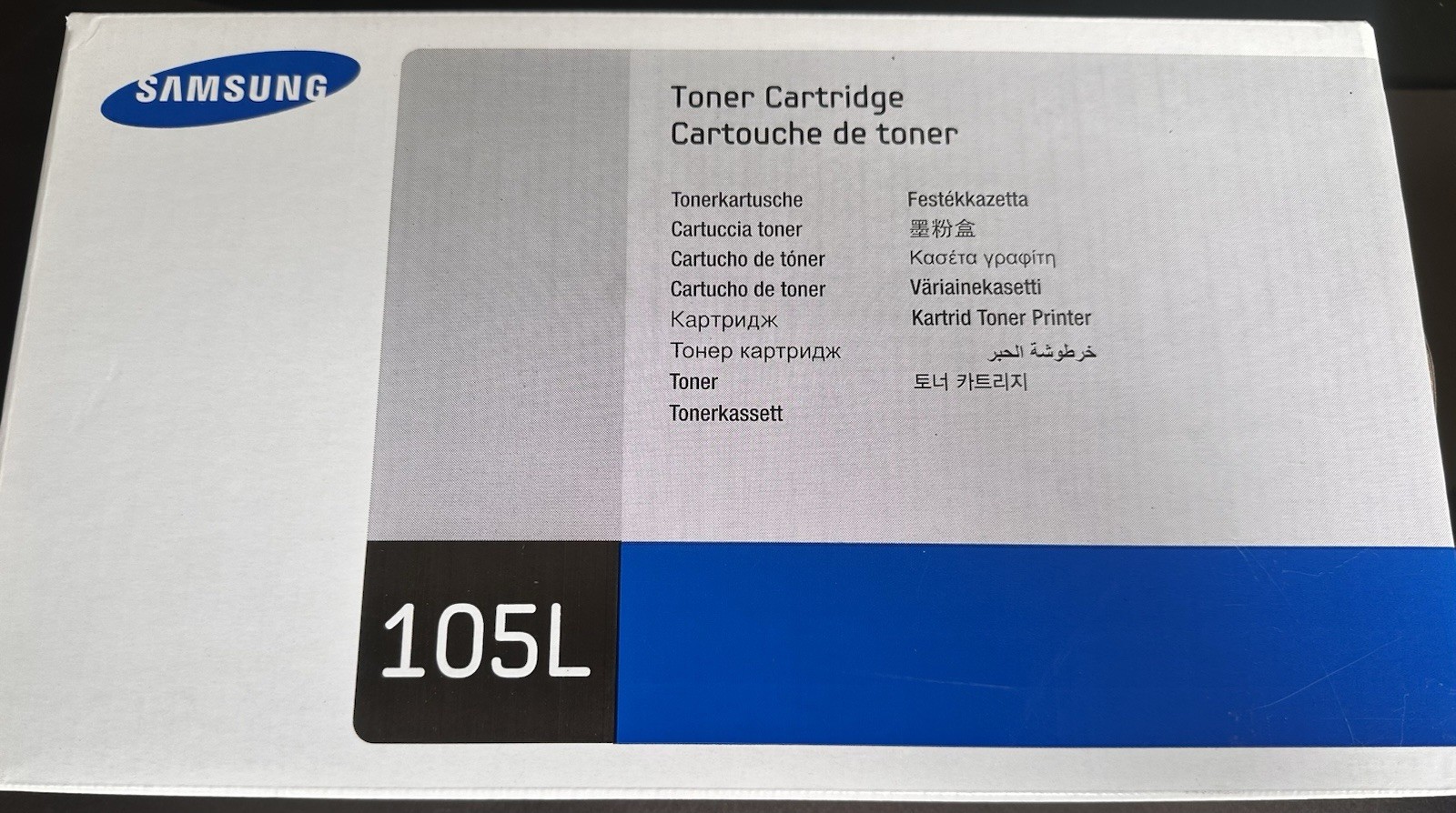 Samsung MLT-D105L/XAA Black Laser Toner for ML-1910 ML-1915 ML-2525