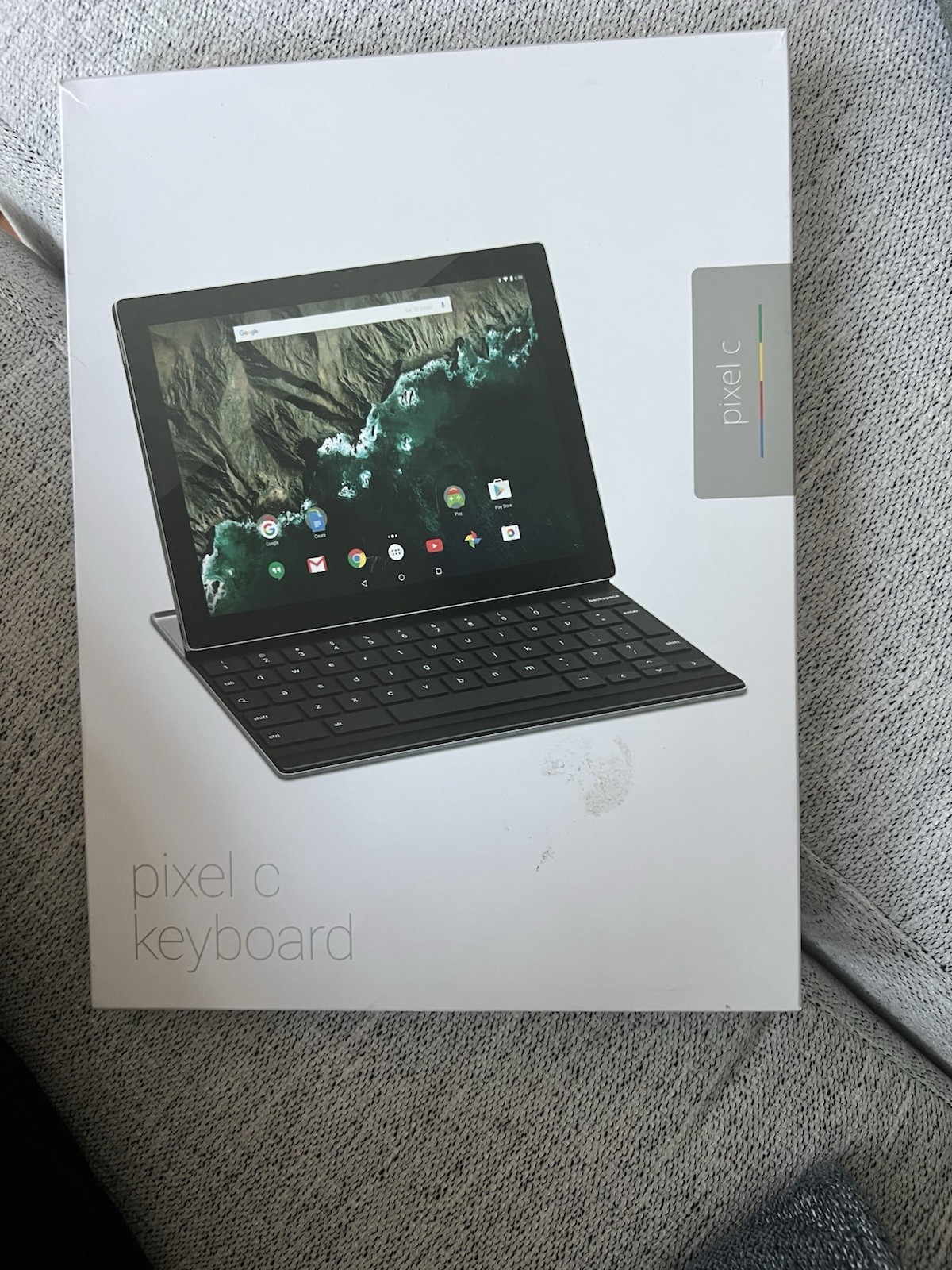 Google Pixel C Bluetooth Keyboard - New Open Box - OEM Genuine - Aluminum Design