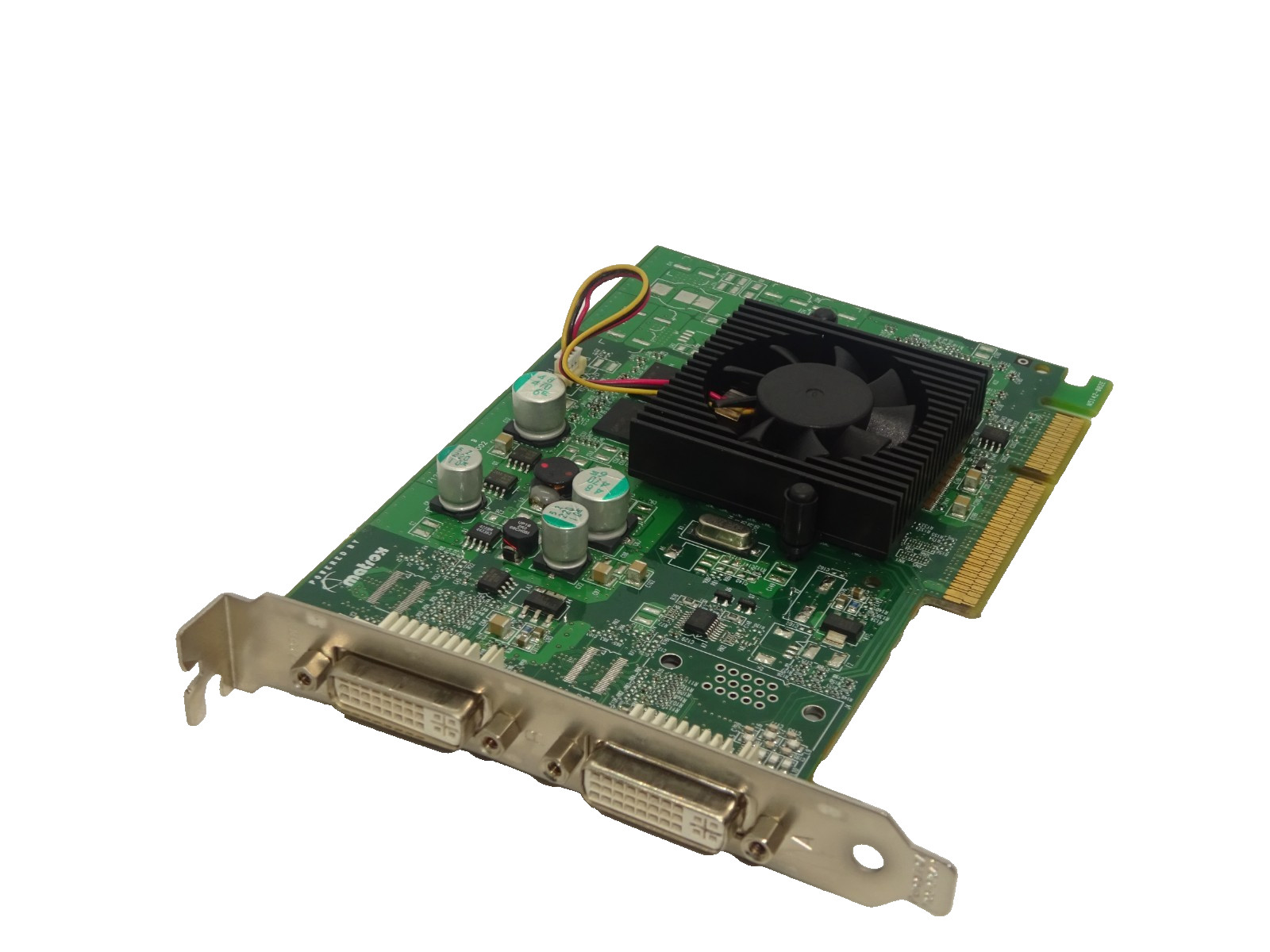 MATROX PARHELIA LX MILLENNIUM P750 64MB DDR AGP 8X DUAL HEAD DVI #GK12422