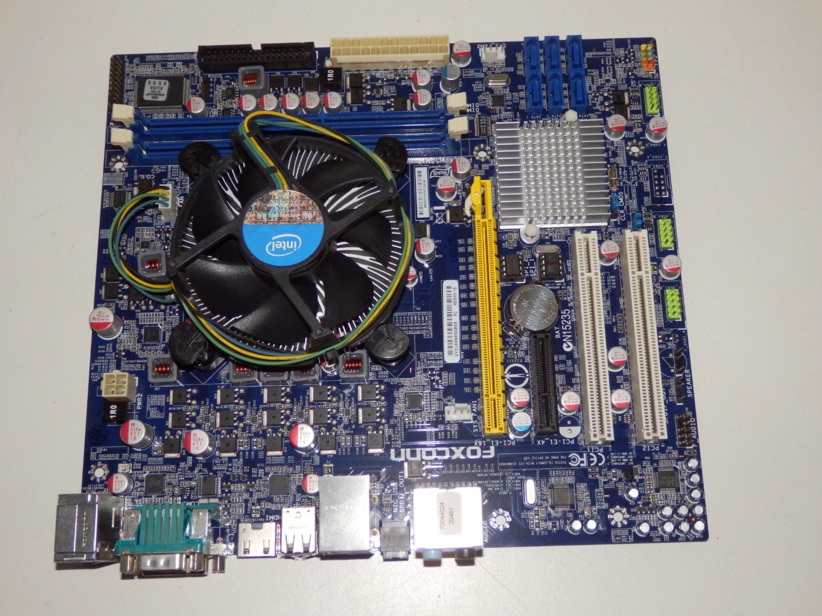 Foxconn H55MXV Motherboard Bundle with Intel i3-530 (No Ram), Motherboard Bundle