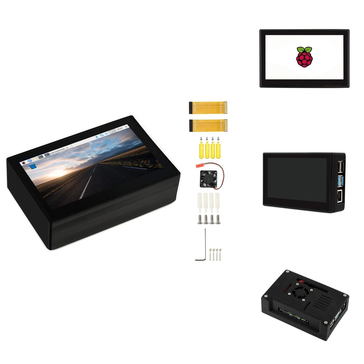 Waveshare 4.3inch DSI LCD Capacitive Touch Display Protection Case Raspberry Pi