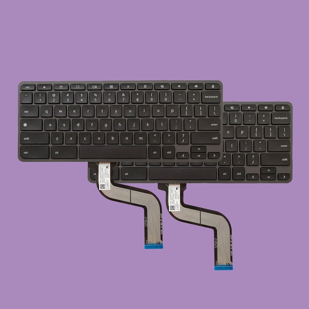 2Pcs Keyboard For Acer Chromebook Spin 511 R756T R756TN NK.I111S.0N6 512 R856T