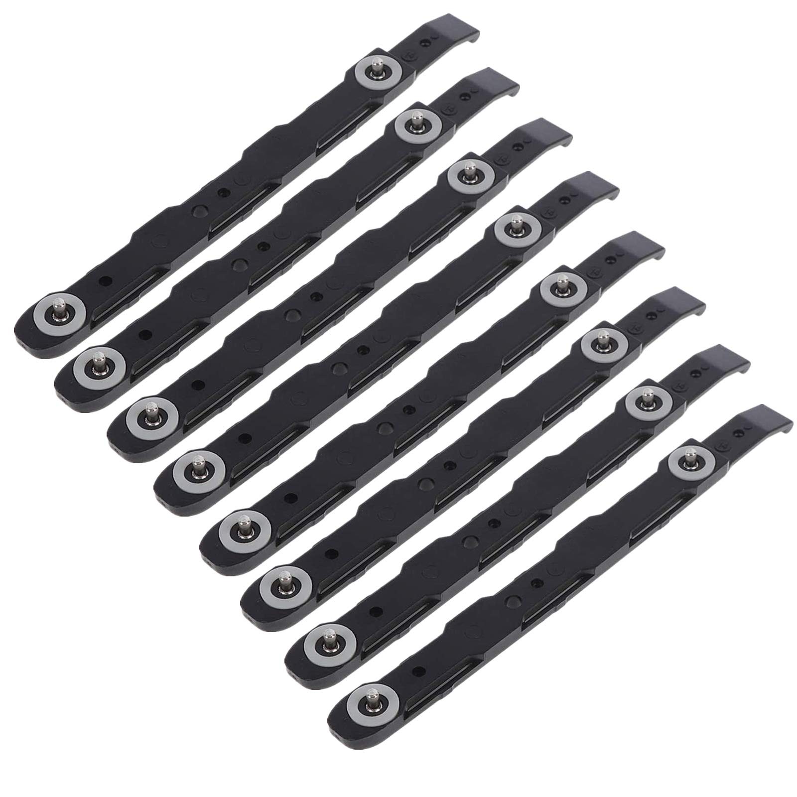 8 Pack Chassis Hard Drive Mounting Plastic Rails Chassis Hard Drive Rails Durabl