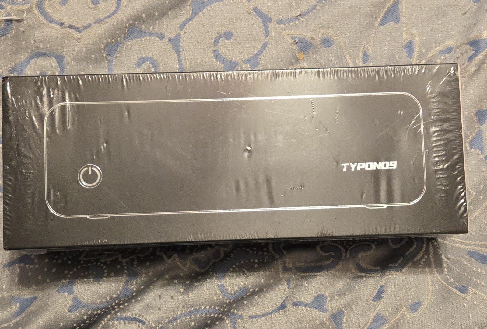 TYPONOS Portable Printer Wireless for Travel, D820 Thermal Inkless Printer Black