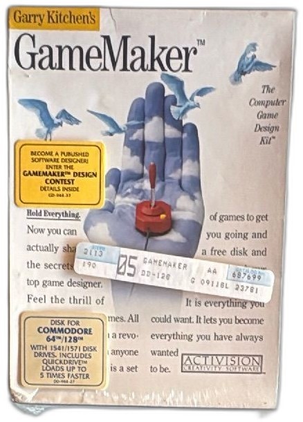 Garry Kitchens GameMaker Commodore 64 128 Activision 1985