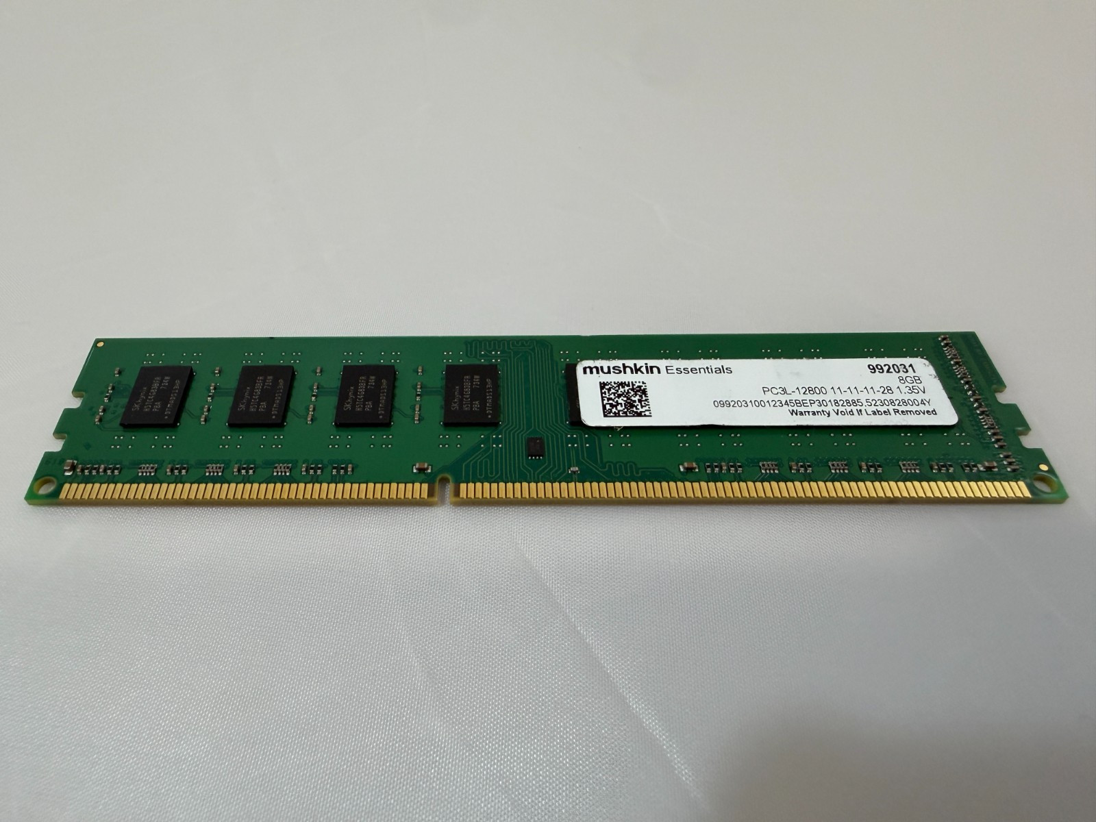 Mushkin Essentials 8GB DDR3L-1600 PC3L-12800 Non-ECC Desktop DIMM RAM 992031
