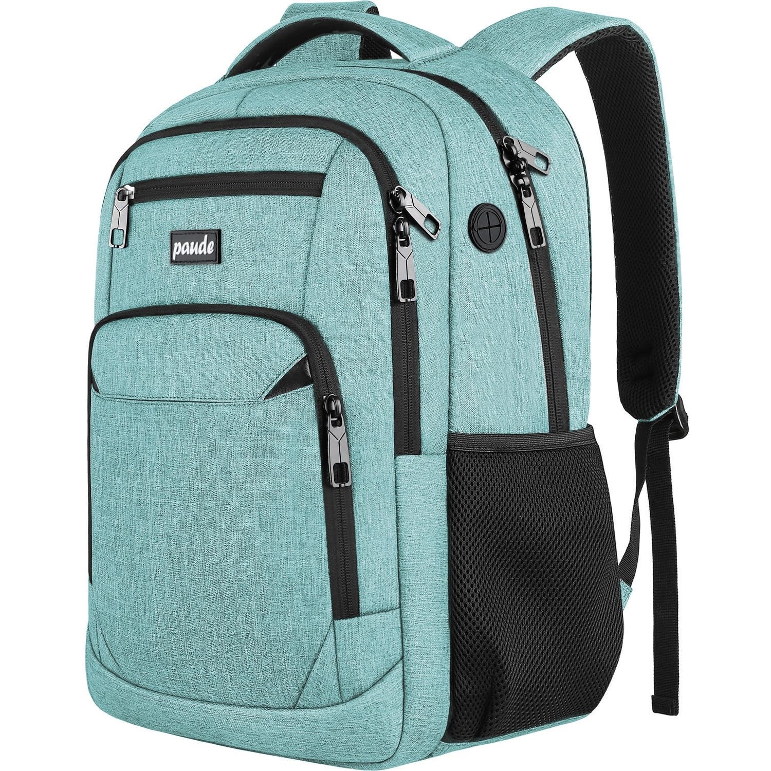 Paude School Backpack,15.6 Inch Laptop Backpack Women 15.6 inch, Green