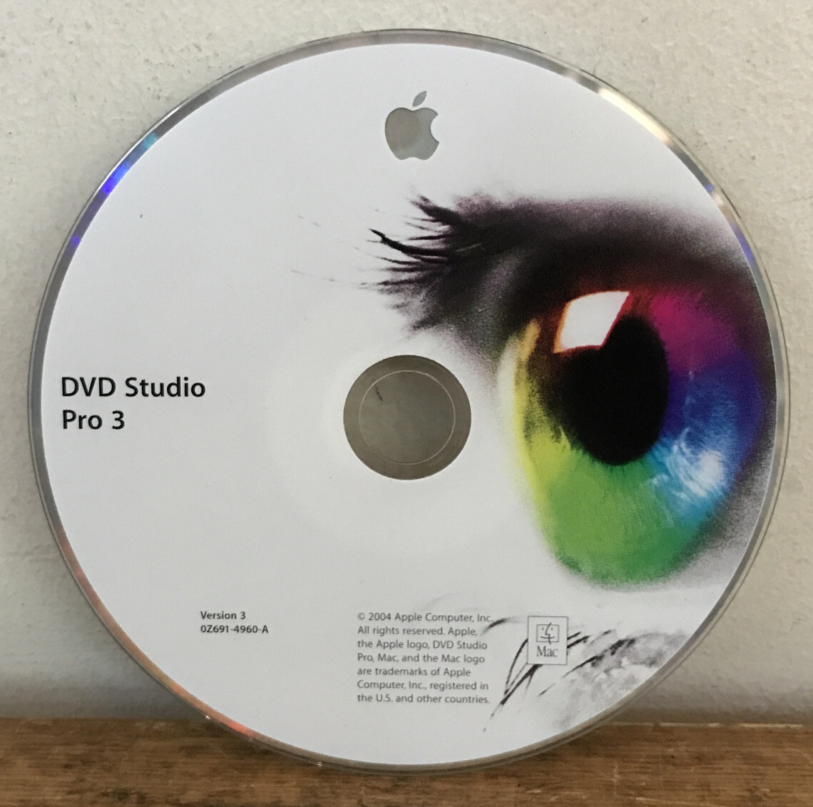 Vintage 2004 Apple DVD Studio Pro 3 Disc Version 3