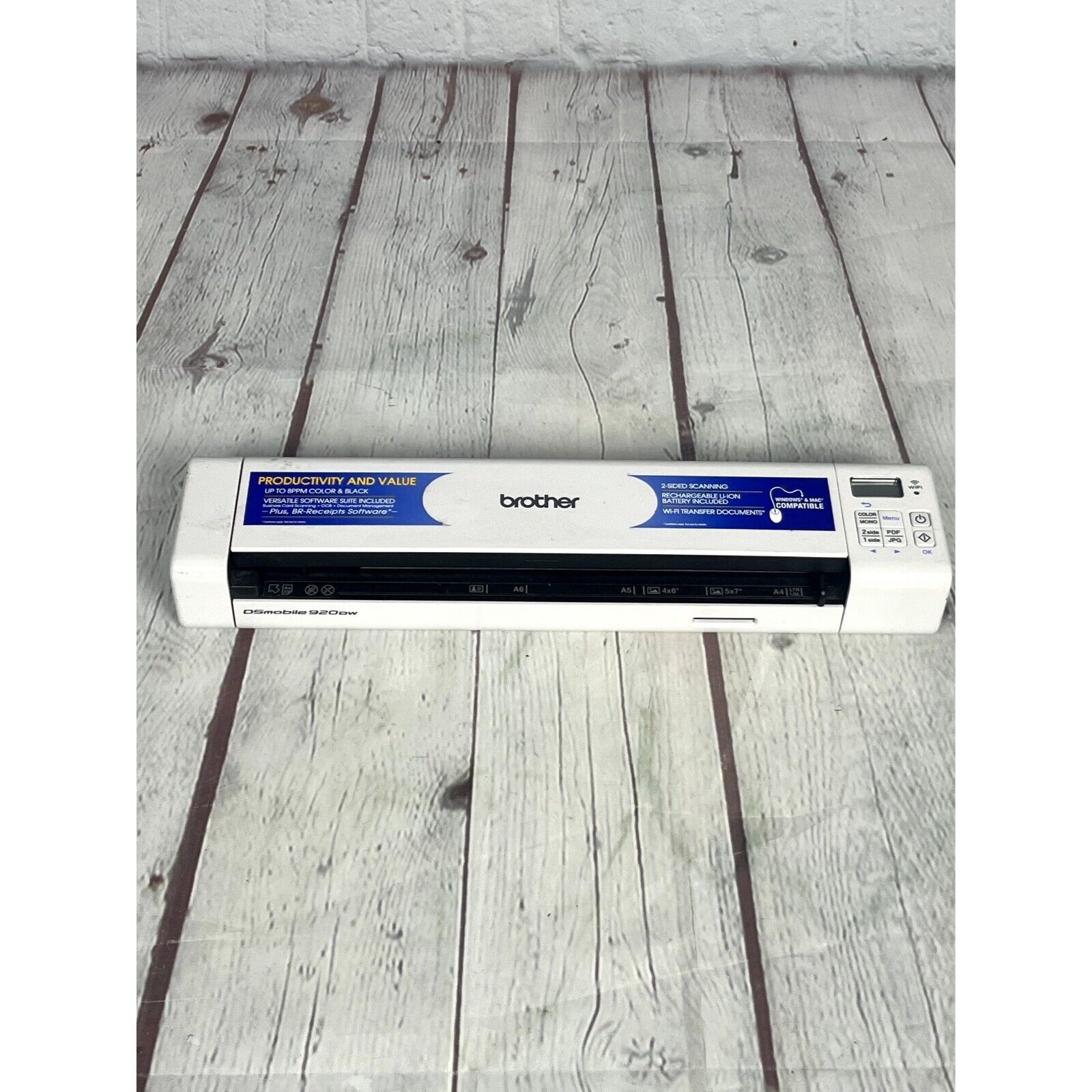Brother DSMobile 920DW DS-920DW Mobile Wireless Document Scanner