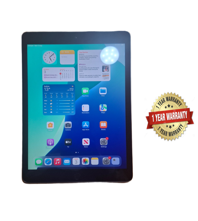 Apple iPad 9th Gen 10.2 A2602 64GB Wi-Fi Tablet Space Gray, Excellent Condition