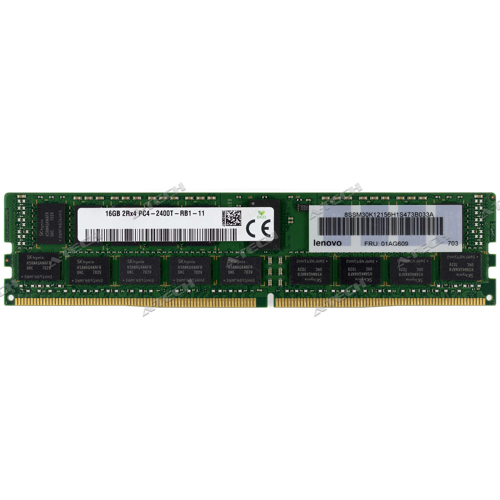 IBM-Lenovo 16GB DDR4-2400 REG RDIMM 2Rx4 01AG609 4X70M09262 Server Memory RAM