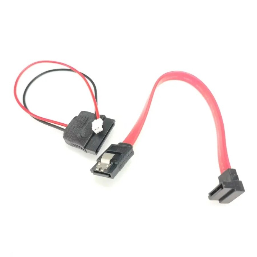 Mini Chassiss Host 2Pin to SATA Power + SATA Hard Disk Data Cable Motherboard 