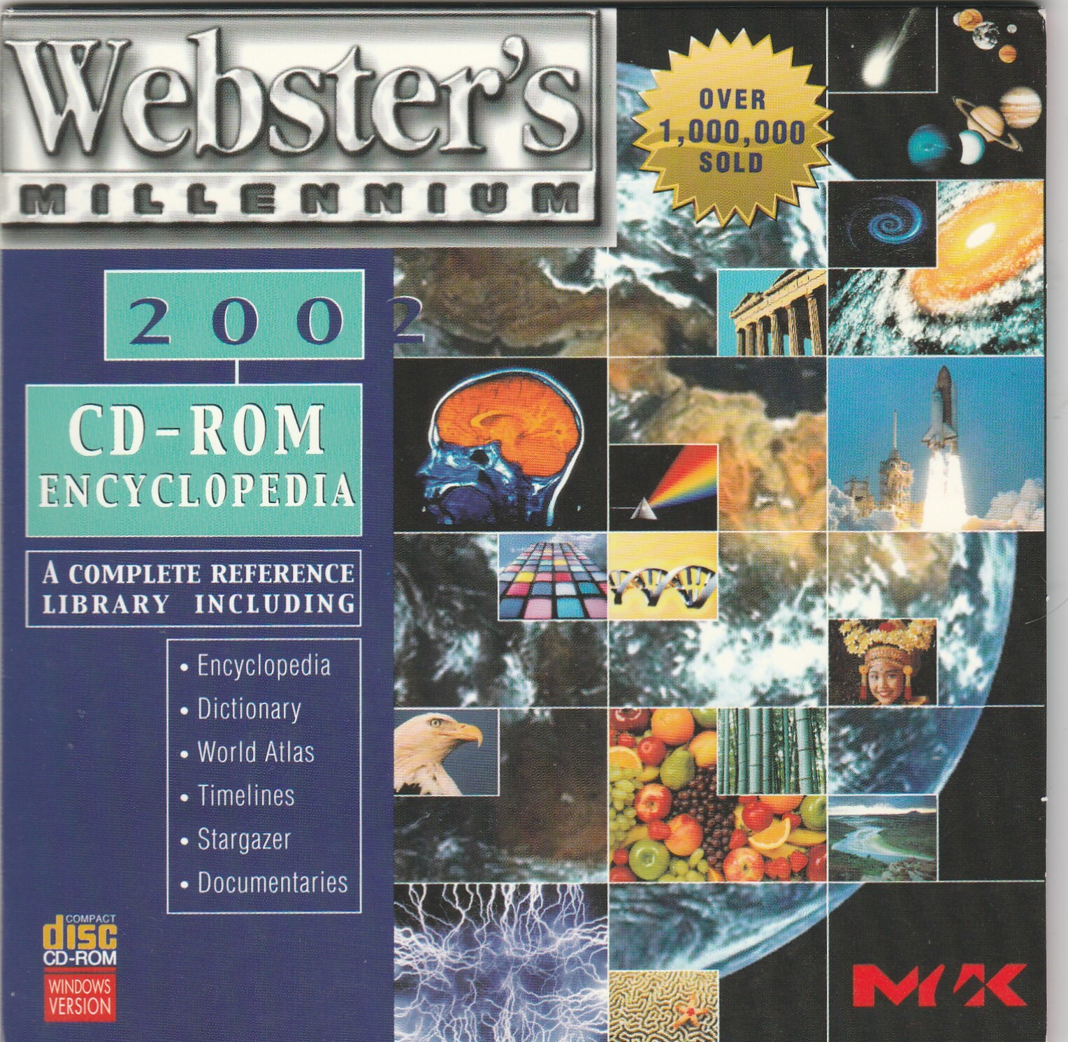 Webster's Millennium CD-Rom Encyclopedia for Windows by Webster Publishing