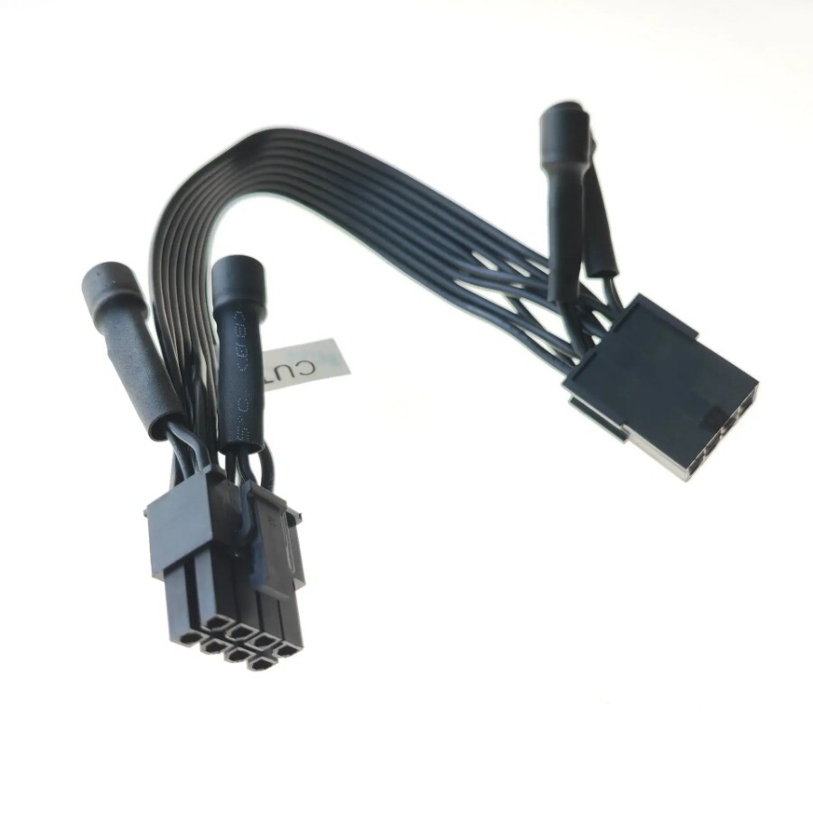 PCI-E GPU 8 Pin Power Cable with 4 Capacitor Filter Reduce Graphics Card Squeal