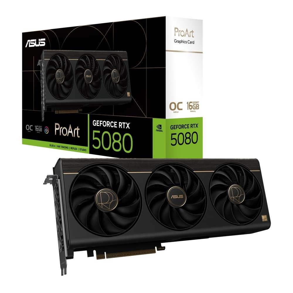 ASUS ProArt GeForce RTX 5080 16GB GDDR7 OC Edition