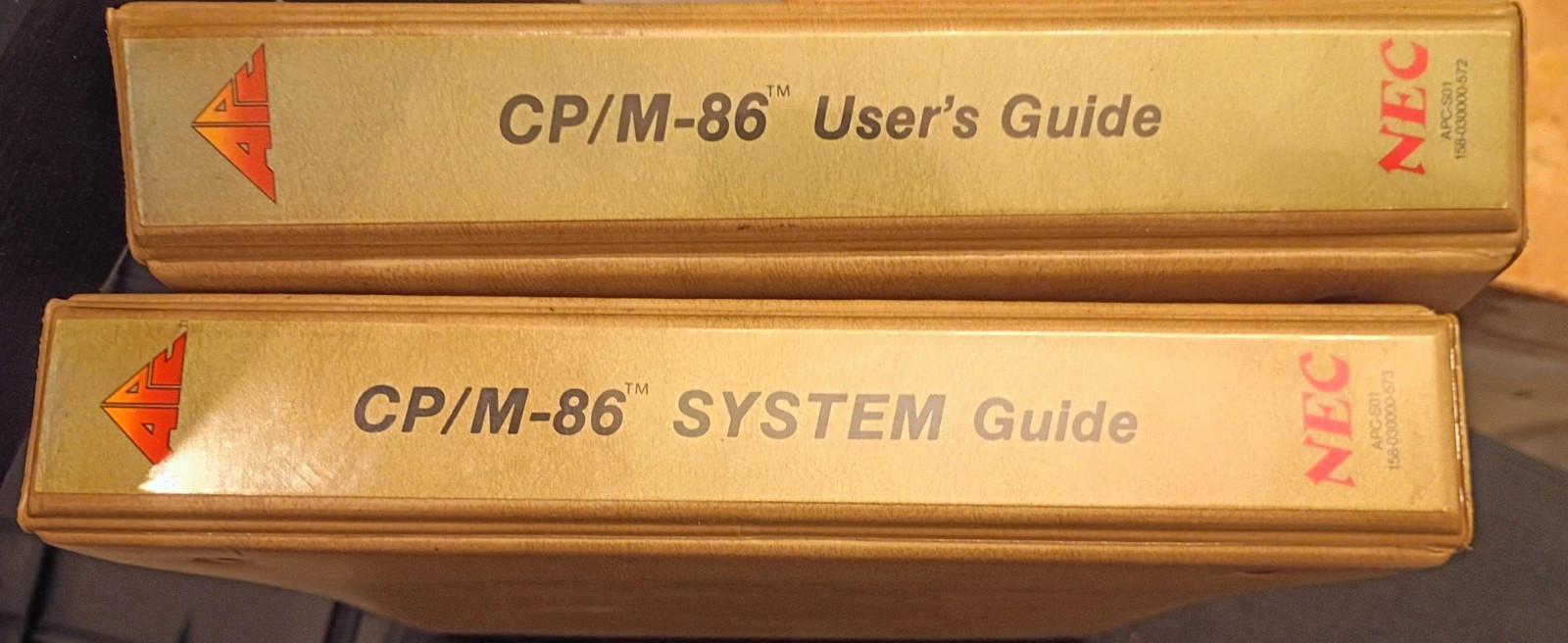 NEC APC CP/M-86 Operating System 8" Floppy Disk Software Manuals Complete Set