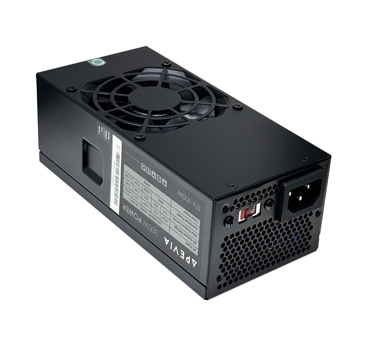 Apevia TFX-AP300W Standard Flex ATX 300W Power Supply - TFX 300W, Black