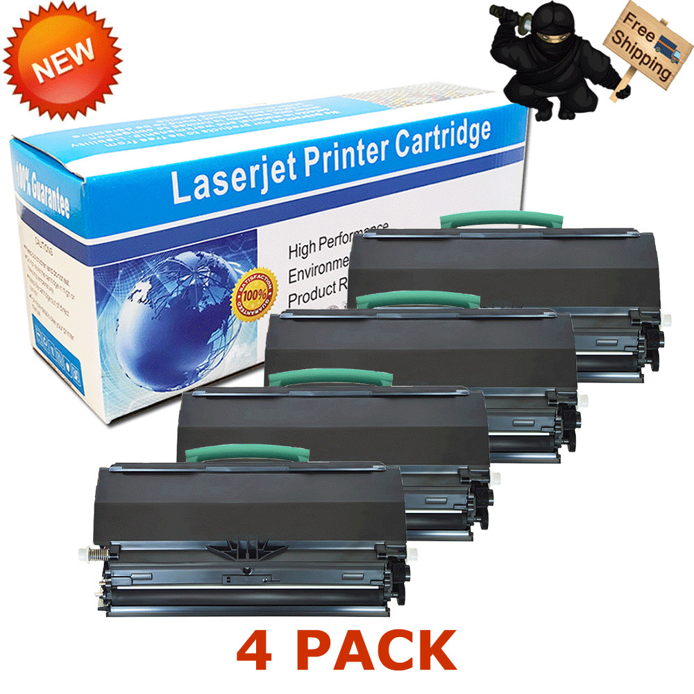 4-Pk/Pack 330-2666 Toner Cartridge for Dell 2330 2330D 2330DN 2350 2350D 2350DN