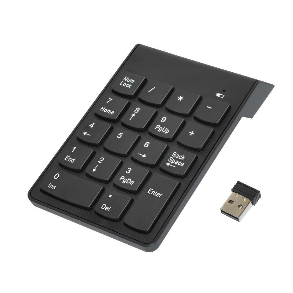 18 Key USB Wired Numeric Keypad Mini Number Keyboard for PC Laptop Mac Notebook