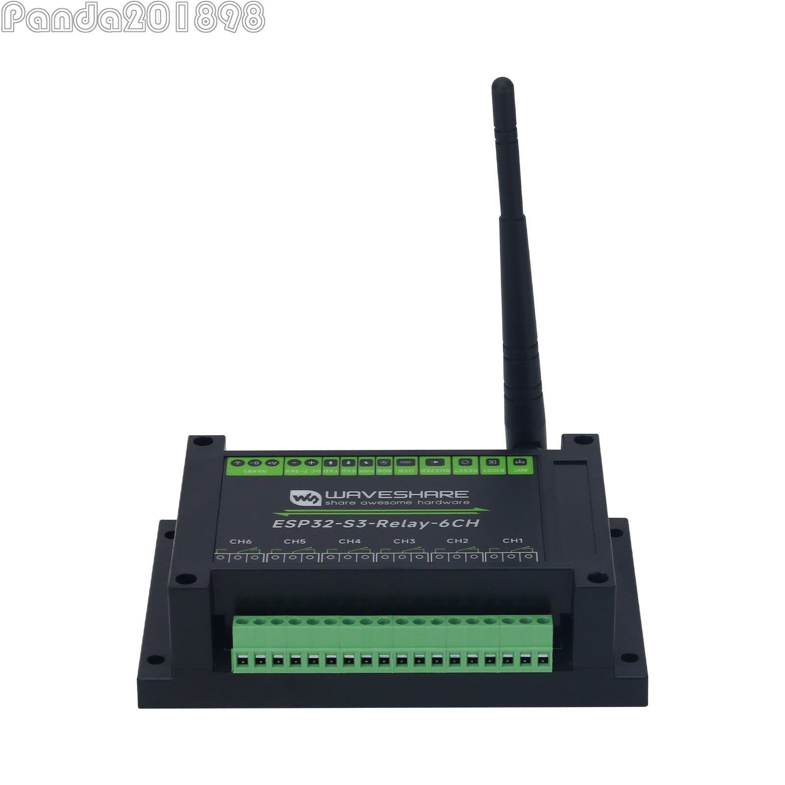 ESP32-S3 Industrial Isolated Main Control Board 6CH WiFi Relay Module WiFi BT