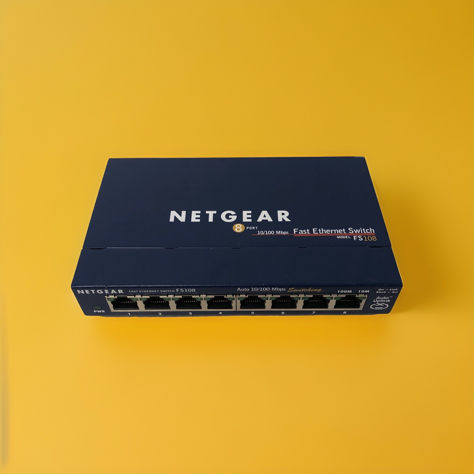 Netgear ProSafe FS108p V3 8 Port 10/100 Switch 4 Port PoE