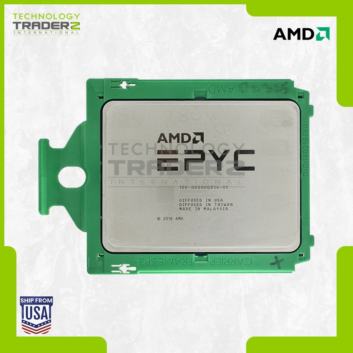 AMD EPYC 7502 2.5GHz 32-Core 128MB 180W ES CPU 100-000000054-05 **DELL ONLY**